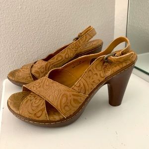Nude or tan b.o.c. shoes